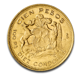 [10501] 100 Pesos Liberty Gold Coin Chile
